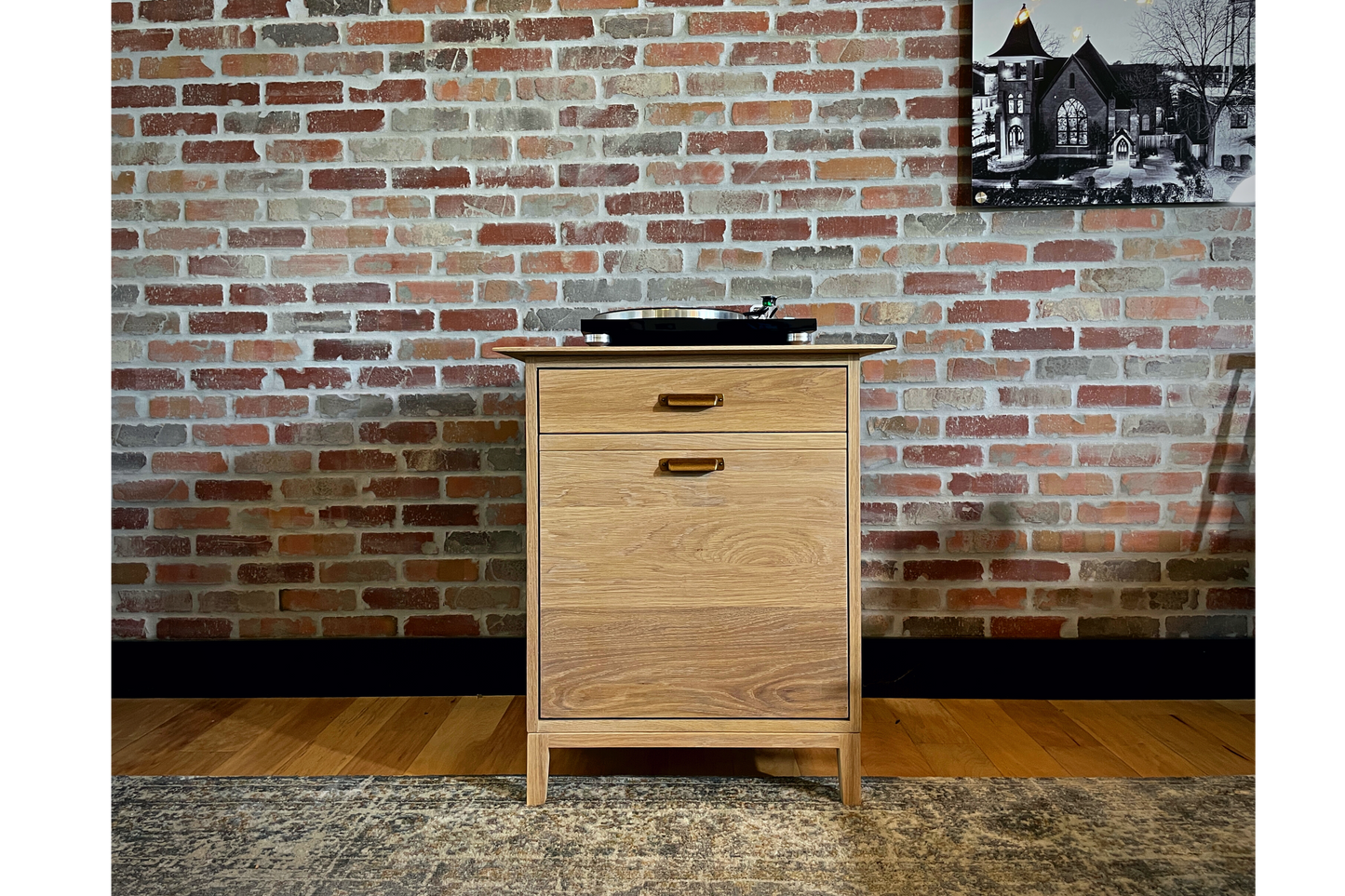 BROOKLYN Drop-Front Record Cabinet