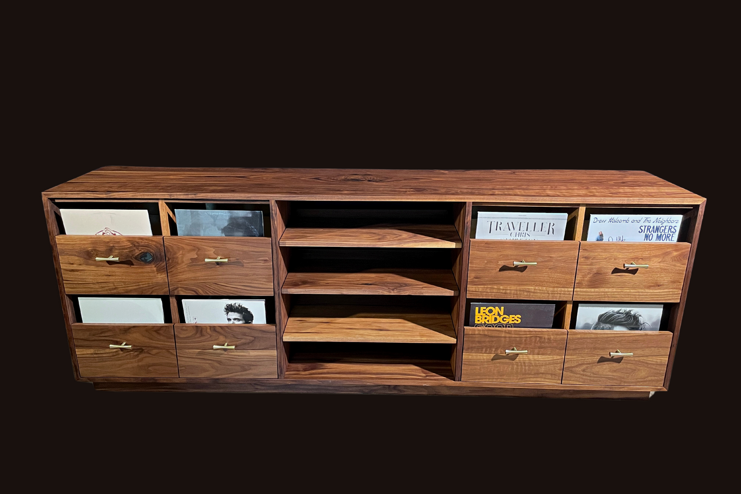 NASHVILLE Vinyl Record Cabinet