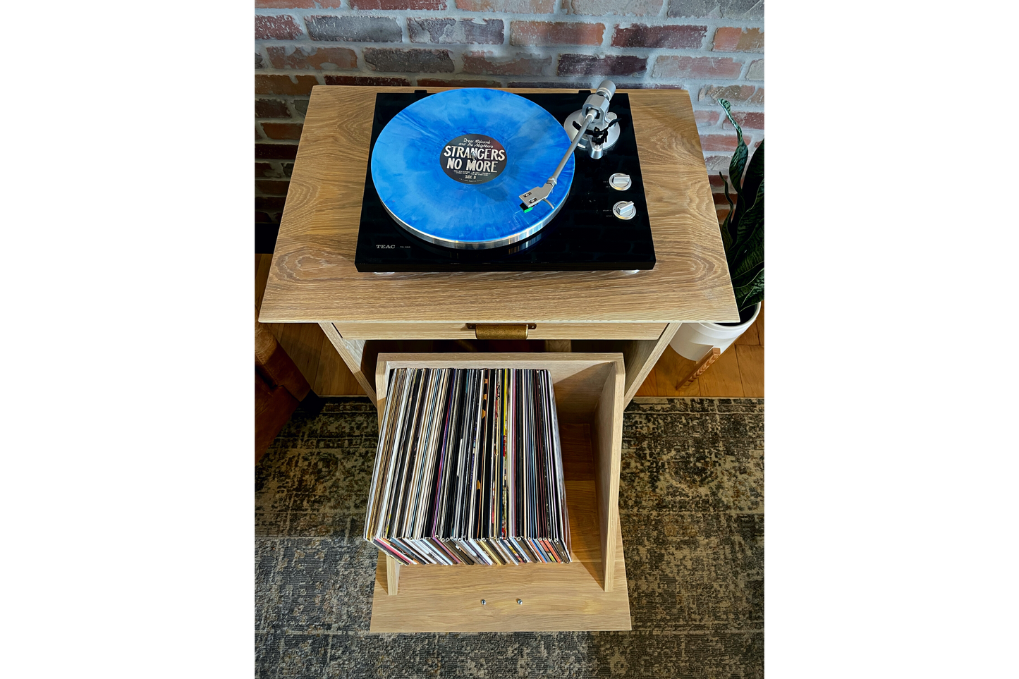 BROOKLYN Drop-Front Record Cabinet